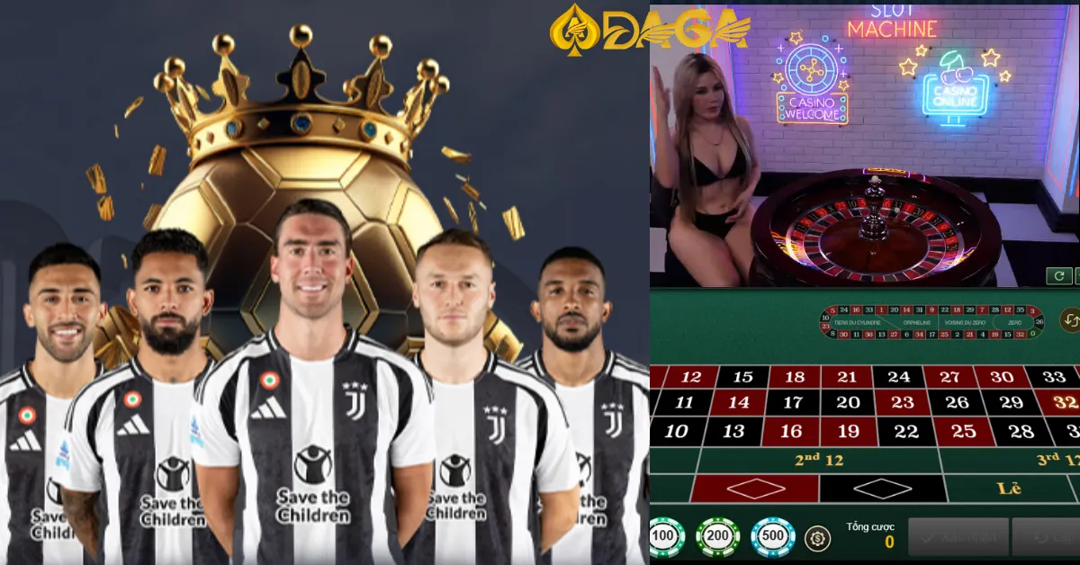 Roulette tại Daga – Trải nghiệm Casino trực tuyến như thật